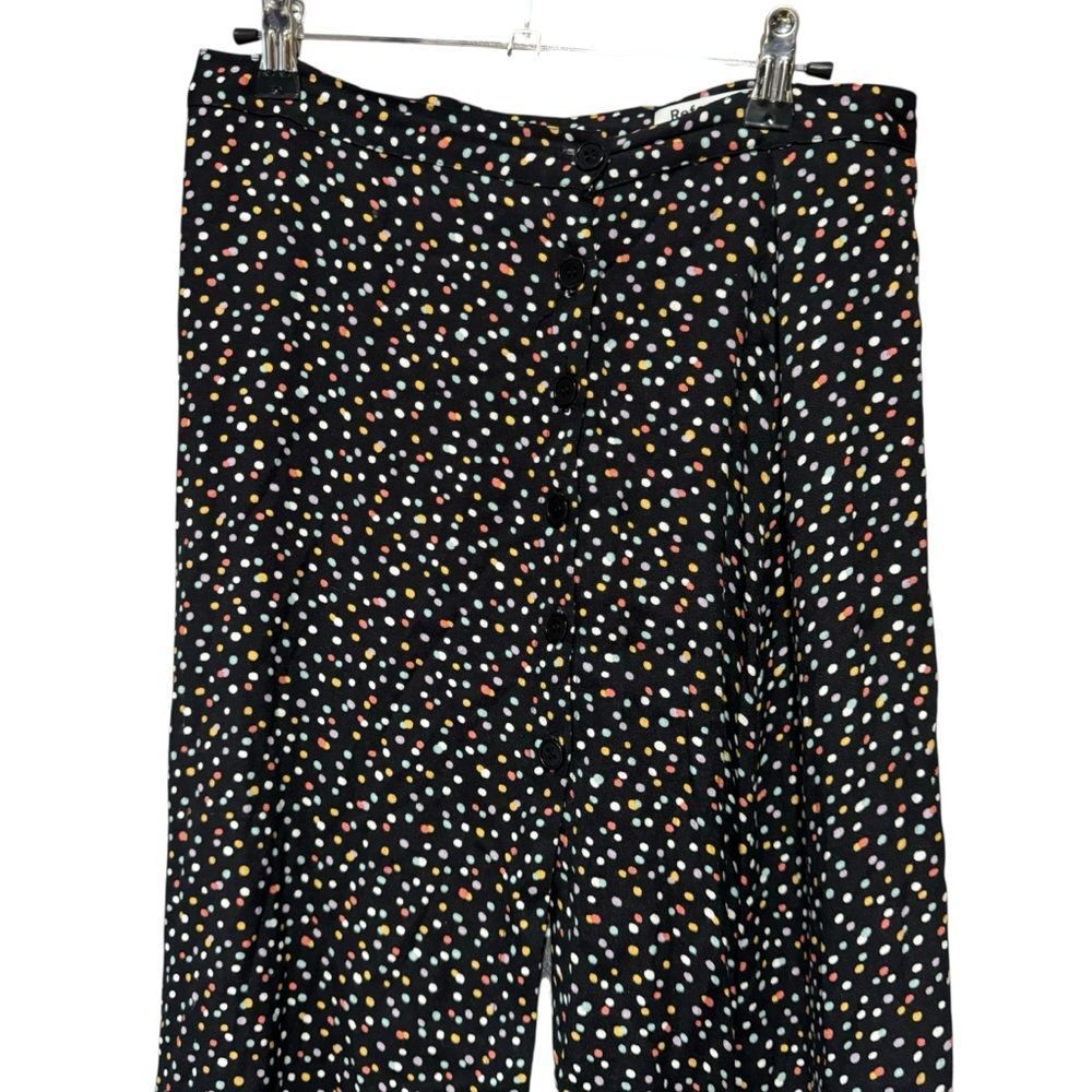 Reformation Jaime Side Slit Confetti Polka Dot Midi Skirt - Picture 4 of 7